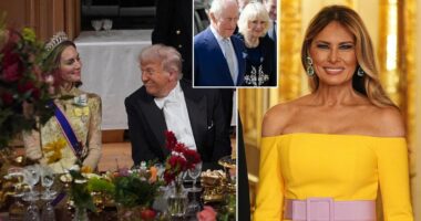 Insider reveals how Trump and Melania are preparing for King Charles and Queen Camilla's royal visit as they'll 'keep calm and carry on' despite security worries... and the one rule the President is bound to break