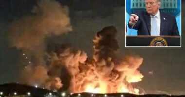 Iran calls on its youth to form human chains around power plants after Trump warns of 'complete demolition'