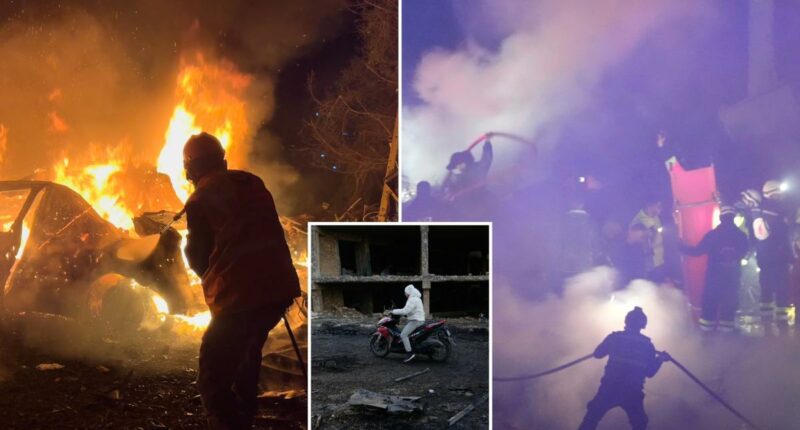 Iran hits tanker off coast of Qatar, Kuwait airport as Israel kills 5 in Beirut attack