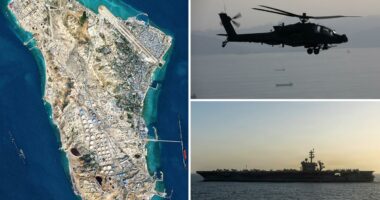 Iran makes frantic move to store overflowing oil supply at Kharg Island