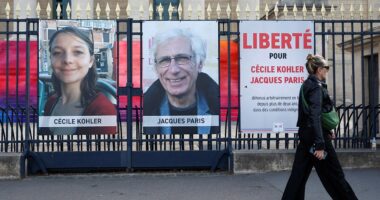 Iran releases 2 French citizens after 'three and a half years of detention,' Macron says