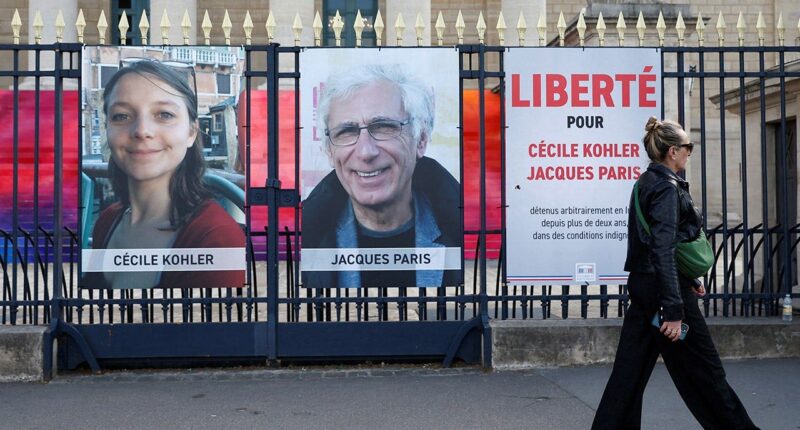 Iran releases 2 French citizens after 'three and a half years of detention,' Macron says