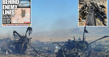 Iran shares video of destroyed US aircraft blown up amid daring rescue mission