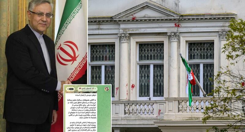 Iranian ambassador summoned by Foreign Office after martyrdom post