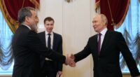 Iranian minister mocks Trump negotiations during visit to Putin as oil hits $110 - Live updates