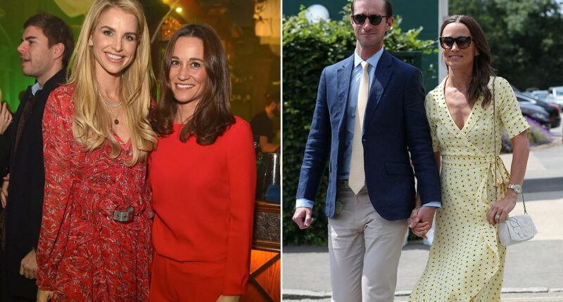 Is lady of the manor Pippa Middleton more like TV star sister-in-law Vogue Williams than she'd care to admit? How the pair really get on - after Kate's sister was branded 'nouveau riche' in neighbour war near £15million home