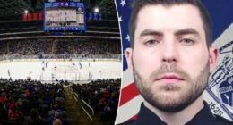 Islanders honor slain NYPD officer Jonathan Diller