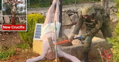 Israeli soldiers caught smashing Jesus statue sentenced to 30 days in prison