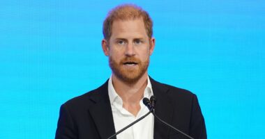 'It killed my mum': Harry bares all as he reveals why he wanted to quit royal life during emotional speech at $997-a-head summit