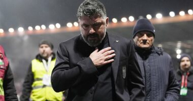 Italian football in crisis after World Cup humiliation: Gennaro Gattuso on the brink - with TWO ex-Premier League bosses in the frame to replace him - as legend resigns and star is told to LEAVE the country amid backlash