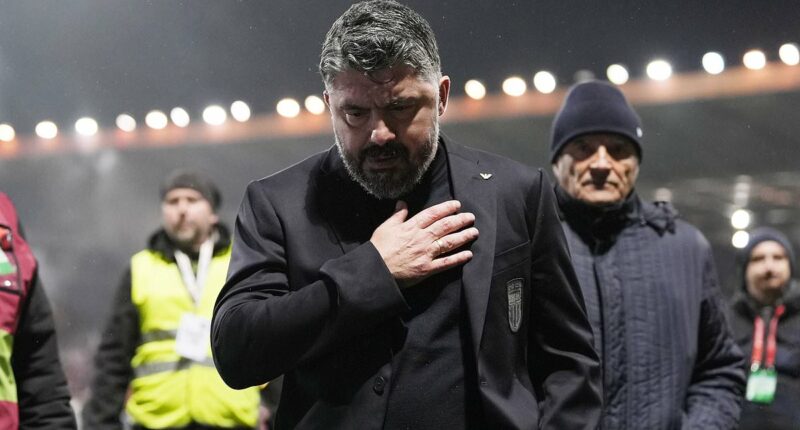 Italian football in crisis after World Cup humiliation: Gennaro Gattuso on the brink - with TWO ex-Premier League bosses in the frame to replace him - as legend resigns and star is told to LEAVE the country amid backlash