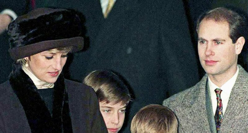 'It's wonderful to see you and the boys': Lip reader reveals how royal peacemaker Edward built bridges with 'vulnerable' Princess Diana after her separation from Charles, as he steps up to support disgraced Andrew  