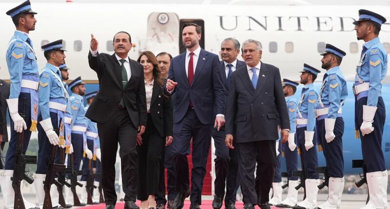 JD Vance lands in Pakistan as peace talks hang in balance