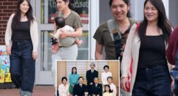 Japan's Princess Mako, who gave up royal life to marry commoner, spotted with baby after fleeing NYC