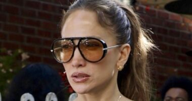 Jennifer Lopez, 56, looks fitter than ever in skintight leggings in LA