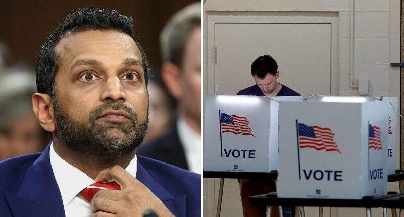 Kash Patel 'promises' arrests for 2020 rigged election conspiracy