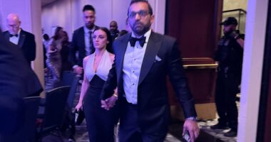 Kash Patel's country star girlfriend breaks silence on THAT hand-holding rumor at WHCD shooting... his FBI director 'mode' and what really happened that night