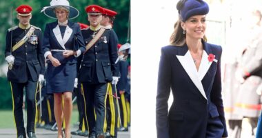 Kate channels Diana at Anzac Day memorial service