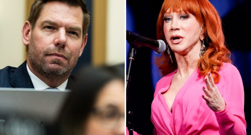 Kathy Griffin explains why she gave $10K to Eric Swalwell