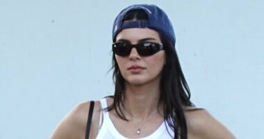 Kendall Jenner hits up Coachella with sisters Kylie and Kourtney