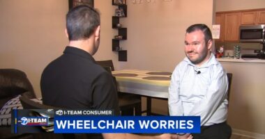 Kevin Sullivan of Palatine gets wheelchair fixed for free by S&J Services and Repairs after struggling for months with Numotion