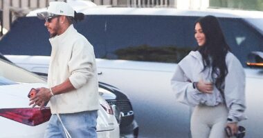 Kim Kardashian gets serious with boyfriend Lewis Hamilton