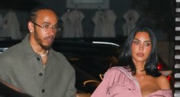 Kim Kardashian looks smitten as she enjoys romantic Malibu dinner date