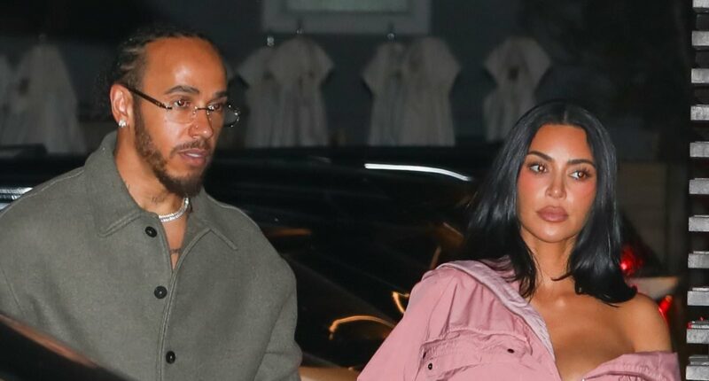 Kim Kardashian looks smitten as she enjoys romantic Malibu dinner date