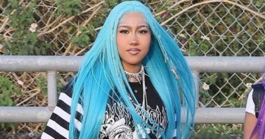 Kim Kardashian's daughter North West, 12, in wild outfit at Coachella