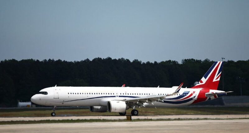 King arrives in US for state visit as he lands at Joint Base Andrews