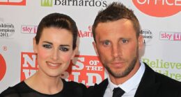Kirsty Gallacher's rugby ace ex-husband is 'penniless and sleeping in a car after head injury made him fall victim to £450,000 scam'