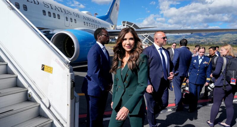Kristi Noem's controversial $70M luxury jet repurposed for Melania