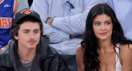 Kylie Jenner and Timothee Chalamet enjoy courtside date at Knicks game
