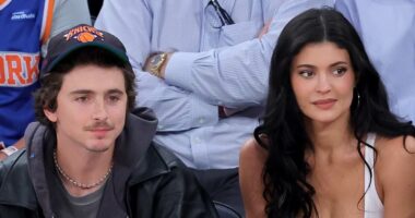 Kylie Jenner and Timothee Chalamet enjoy courtside date at Knicks game