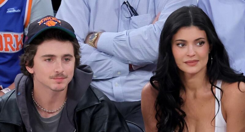 Kylie Jenner and Timothee Chalamet enjoy courtside date at Knicks game