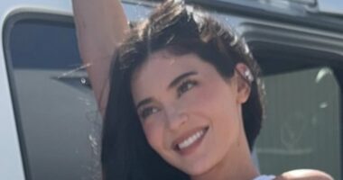 Kylie Jenner flaunts abs in tiny white top during Coachella weekend 2
