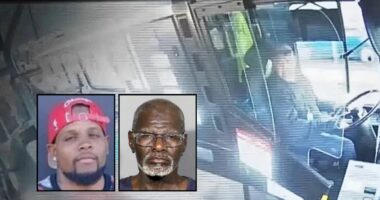 'Let me off!': Bus driver ignored passenger's cries for help while he was being stabbed 33 times, refused to open doors and kept driving as slaying unfolded, lawsuit says