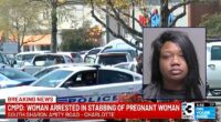 'Like a horror film': Pregnant mom walking in grocery store parking lot with toddler stabbed by woman in broad daylight after having 'no prior interactions' with her, police say
