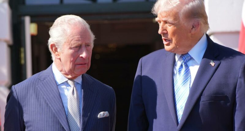 Lip reader reveals what President Trump said to King Charles III after royals arrived at White House