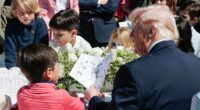 Little boy melts Trump's heart as president fires off brutal Biden dig