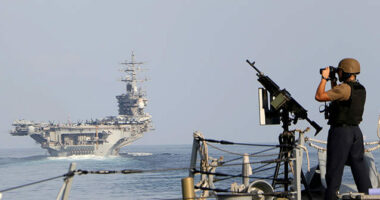 'Locked and Loaded' -- Trump: U.S. Navy Blockades Strait of Hormuz