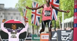 London Marathon runner is first person to finish in under 2 hours