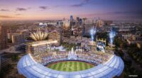 MLB's Royals announce plans for $1.9BILLION downtown stadium... after Chiefs opted to leave for Kansas