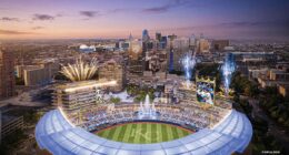 MLB's Royals announce plans for $1.9BILLION downtown stadium... after Chiefs opted to leave for Kansas