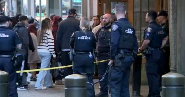 Machete-wielding suspect claiming to be 'Lucifer' shot by police after allegedly stabbing 3 at transit hub