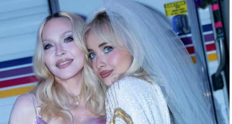 Madonna shares photos from 'moment in history' with Sabrina Carpenter