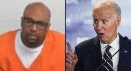 Man Biden freed from prison has allegedly broken law again