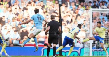 Man City 2-1 Southampton: Nico Gonzalez and Jeremy Doku book Pep Guardiola's side fourth FA Cup final on the trot as domestic treble-chasers survive Saints scare