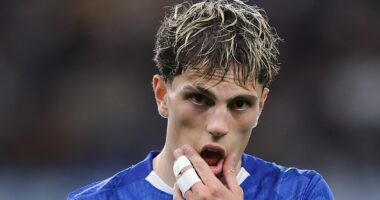 Man United stars brutally mock Alejandro Garnacho: Luke Shaw leads taunts with Instagram dig while players give controversial ex-team-mate the cold shoulder at full time after he admitted doing 'bad' things before his Old Trafford exit