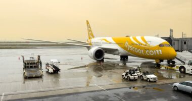 Man accused of raping woman sitting next to him on flight to Australia